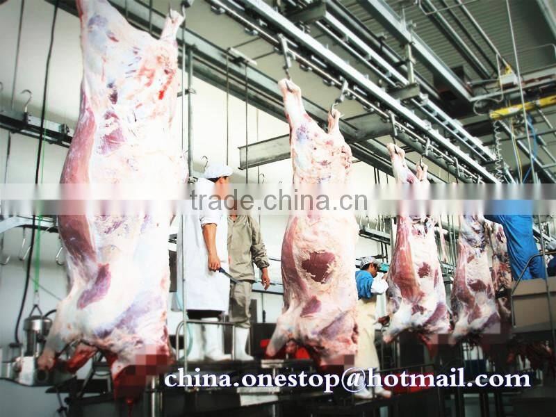 Slaughter Line for Sheep Cattle and Pig Abattoir Machine Slaughter Line for Swine and Bovine