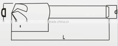 LZ0122 PCB sheet metal processing Tungsten carbide countersink drill