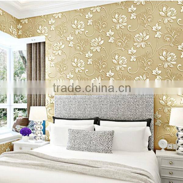 Semi PU material use for upholstery fabric and wallpaper very fashion design