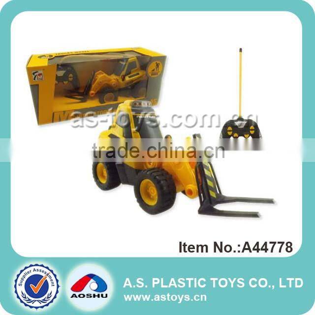 Powerful 6 CH Radio Control Plastic Toy Forklift Truck