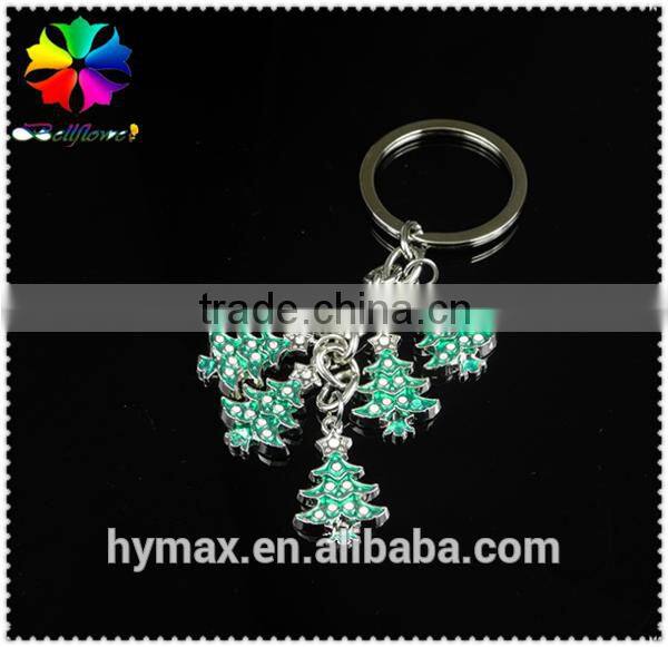 hot sales Christmas gift metal custom keychain
