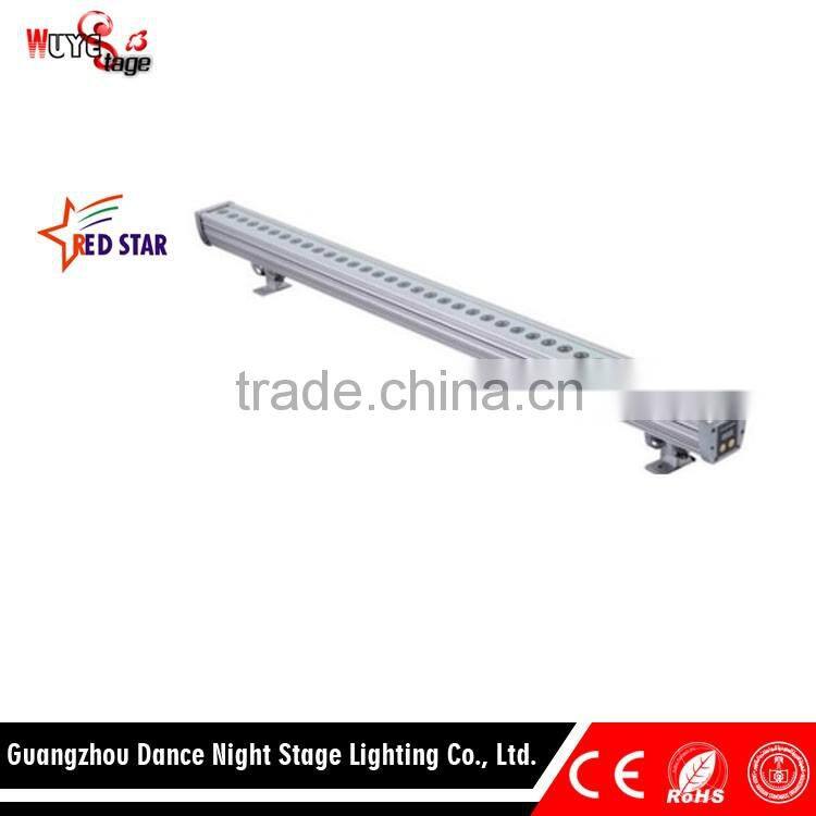 IP65 Linear 6in1 Coloful LED Wall Washer 36pcs LED High Power Wash Light