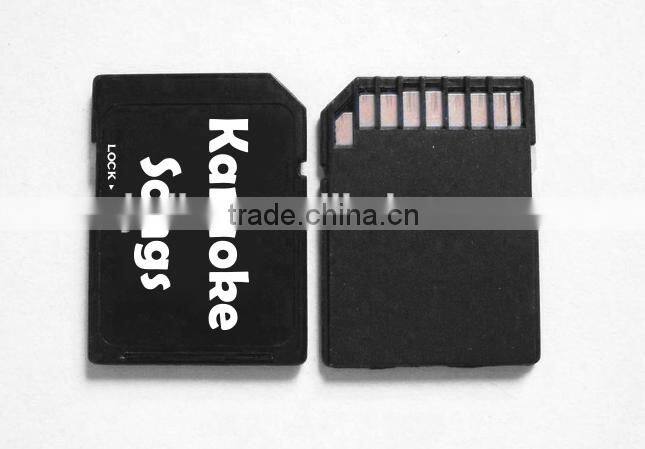 8GB SD card with printing