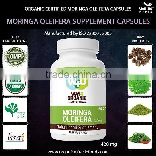 The Premium Grade Moringa Capsules For bulk manufacturers