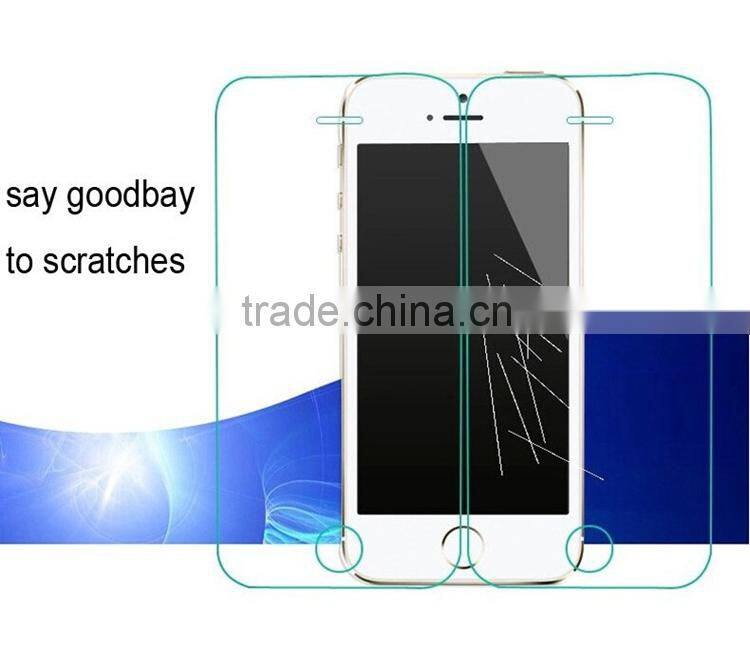 ultra thin Rounded Edge 2.5D High Quality Tempered Glass screen protector for iPhone5 iPhone 5 5S 6 Protective Film