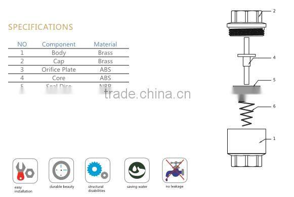 ART.4004 Low lead mini 1/2" Durable professional competitive price spring check valve 1/2 inch forged brass spring check valve
