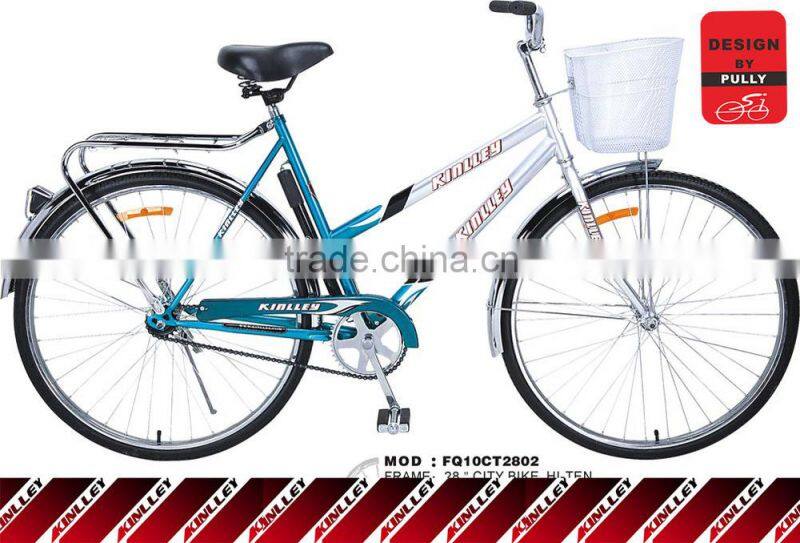 2014 hot sell ct2802 PULLY 28 inch single speed Alloy utility/city bike