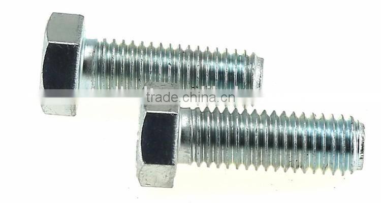 Hexagon head bolts DIN 933(full thread) Hex head bolt 12.9