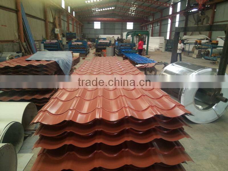 PPGI/PPGL corrugated steel sheet/raw material