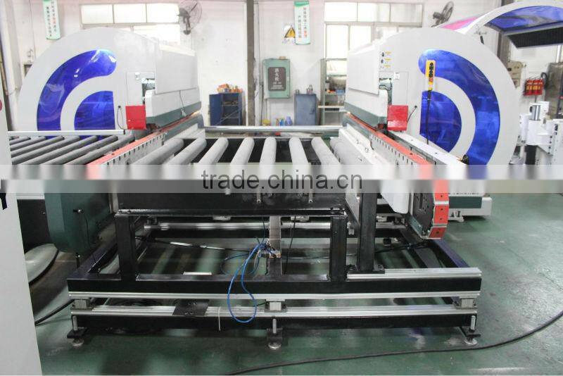 Flooring tenoner machine