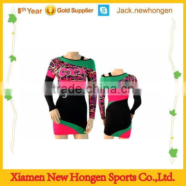 Customize all kinds of girls cheerleading uniforms