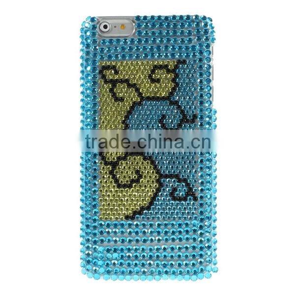 wholesale diamond bling bling plastic case for iphone 6 iphone 6 plus, new cover case for iphone6 Plus