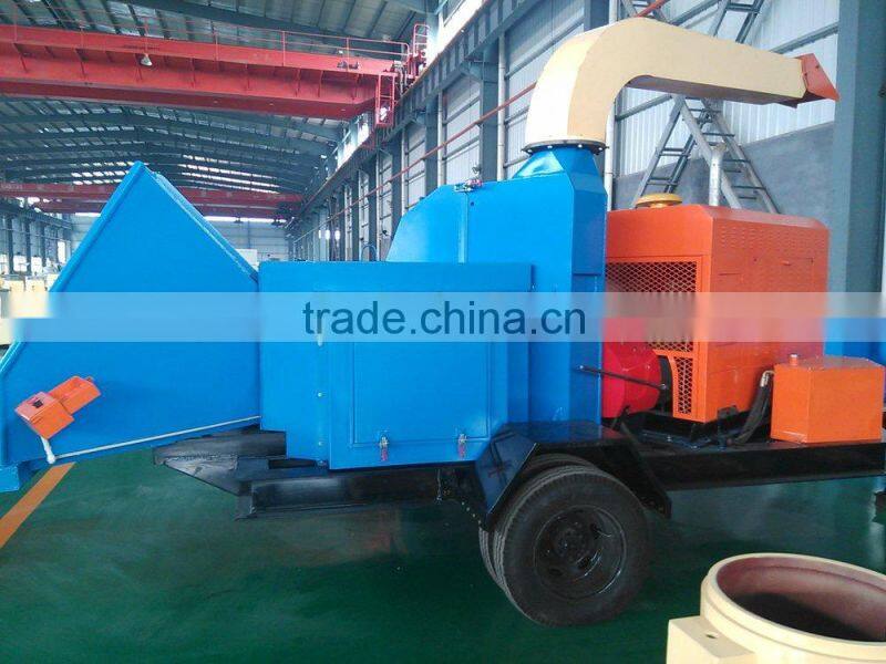 diesel wood chipper shredder
