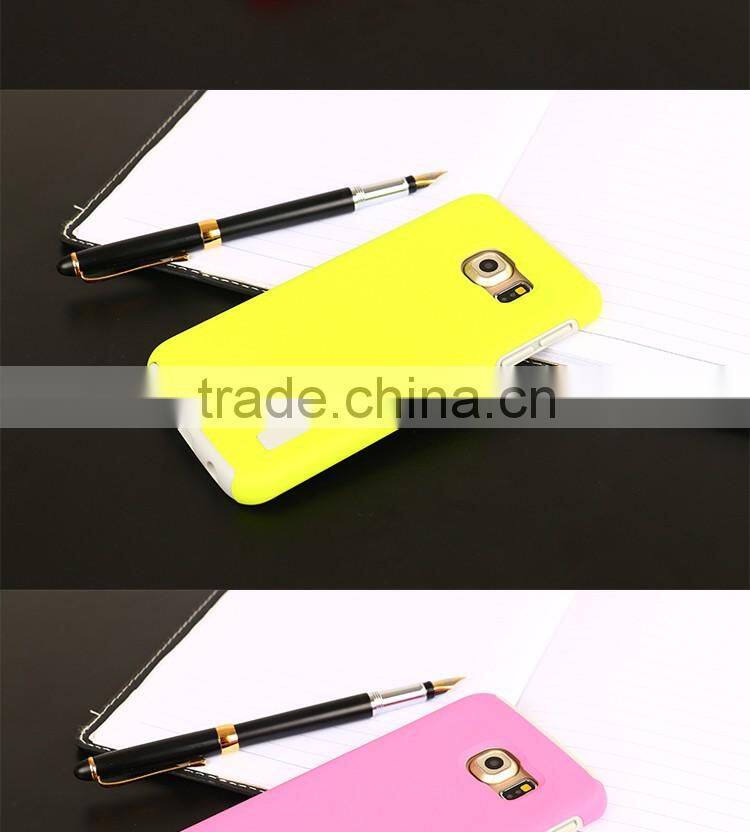 LZB New arrival colorful defender case for samsung galaxy s6 edge,for samsung galaxy s6 edge armor case