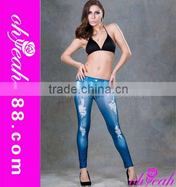 Popular design zebra printed adult women plus size legging sex spandex