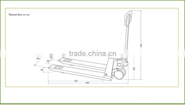 Good Performance TCamel One Electronic Forklift Scale