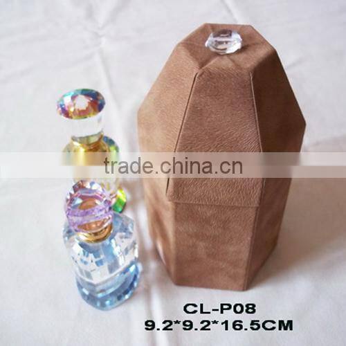 2014 hot sale and luxury leather perfume box