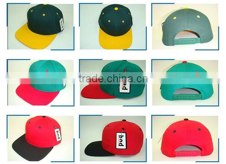 Circumspect services adjustable hip hop flat brim embroidery cap