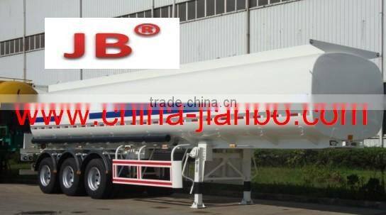 Tri-axle steel fuel tanker trailer