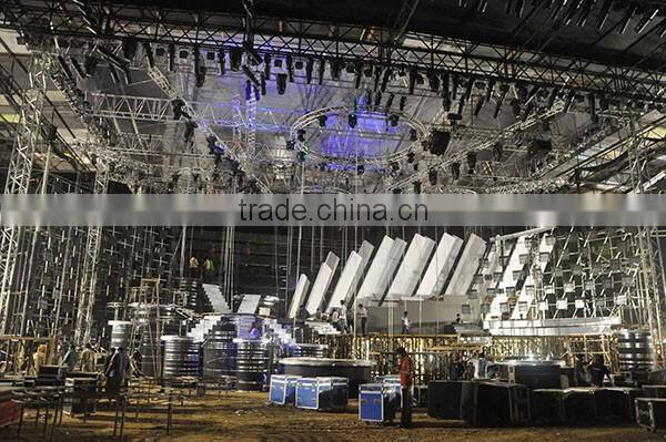 Exclusive design 12inch scaffolding cable truss for trade show