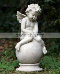 marble outdoor decorative large angle statues