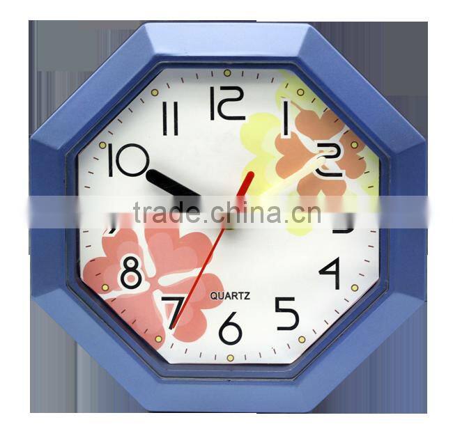 WC19002 pretty wall clock / selling well all over the world of high quality clock