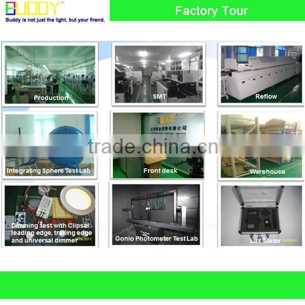 Popular design 15W COB LED Downlight Cutout 90mm with lens, No Adjustable