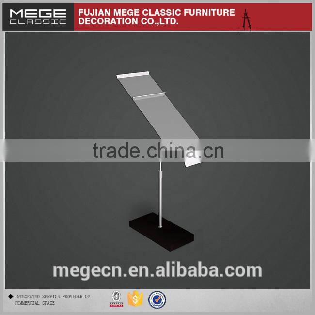 Metal Shoe Display Fixture For Shoes Store