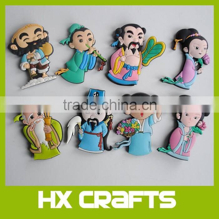 OEM fridge magnet sticker pvc and rubber magnets 3d for refrigerator magnet