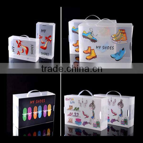 2013 custom made sneaker clear box / shoe display box