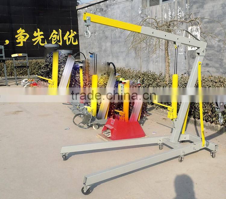 Most popular 2ton tonne hydraulic folding truck crane workshop crane