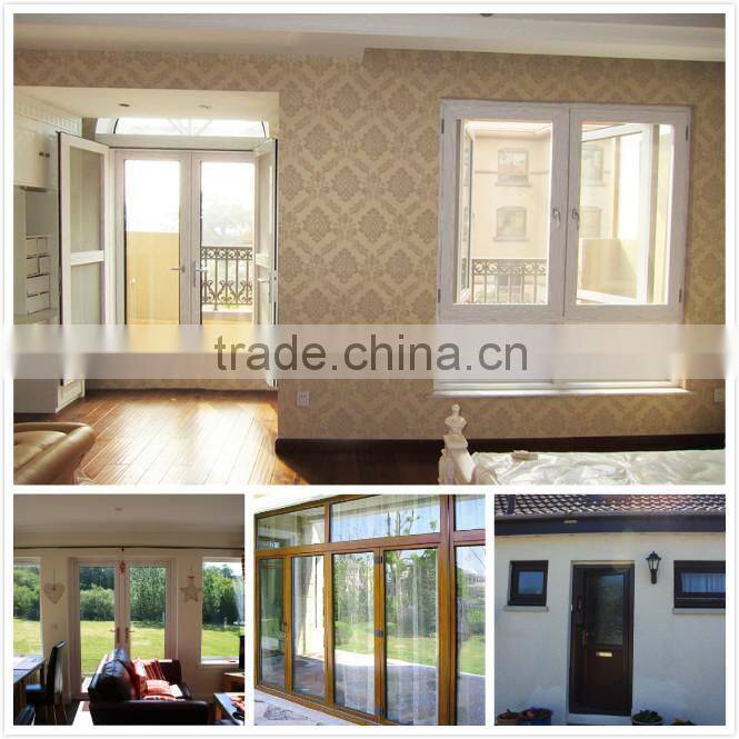 Popular manufacture thermal break double glazing door