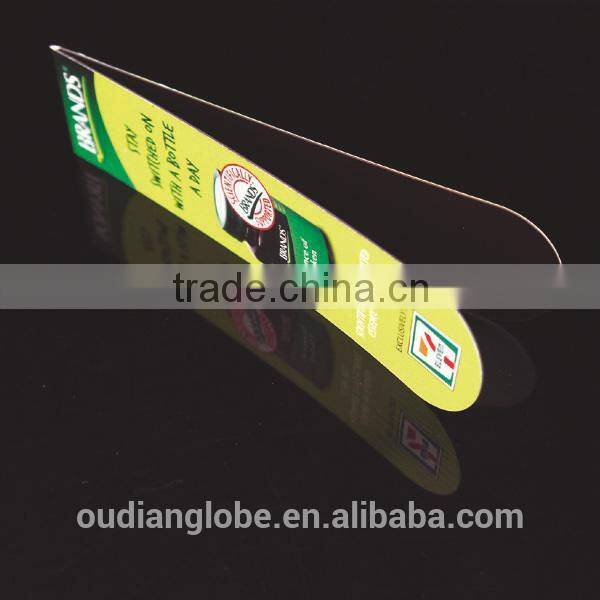 OEM School Supply Custom Magnetic Bookmark With Magnet