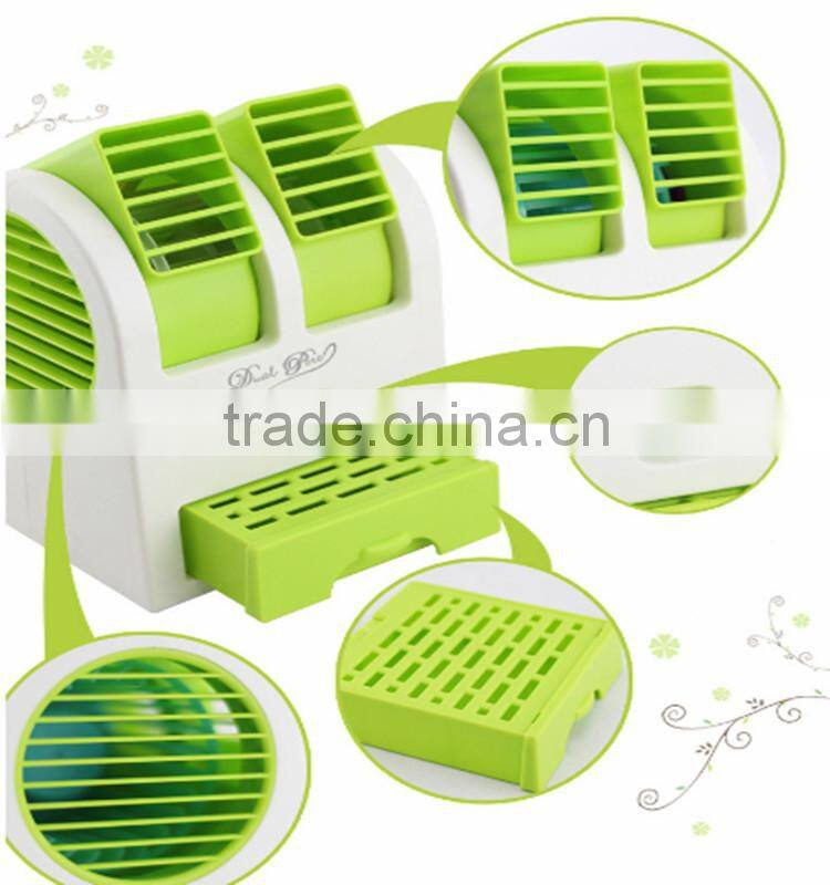 2016 newest high quality office desktop adjustable mini bladeless fan