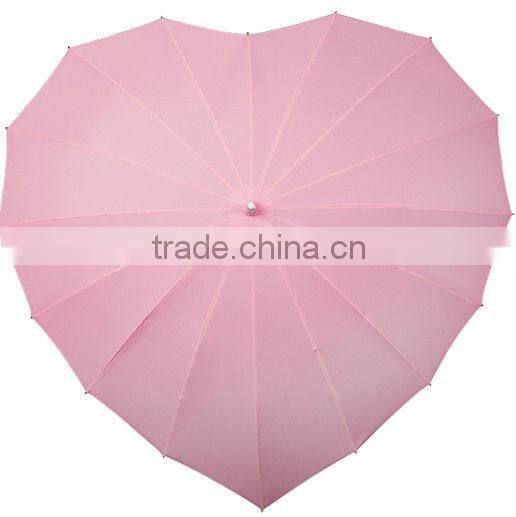 love heart shape umbrella