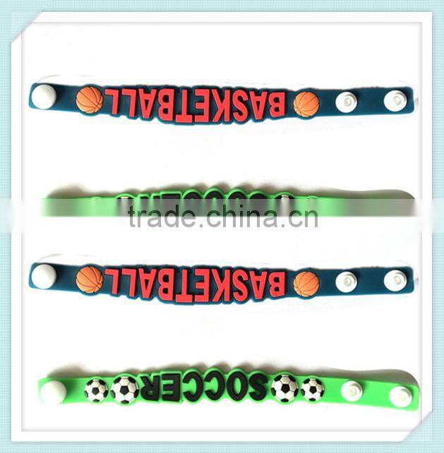 thin silicone wristband