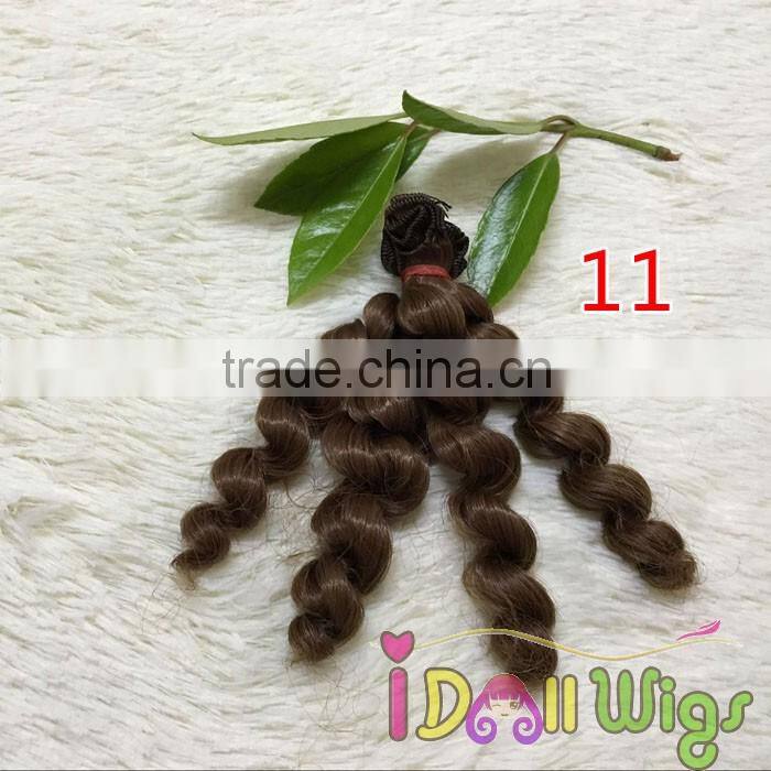 Brand New 15*100cm Body Wave Hair Extension HT Resistant Wig for SD BJD Baby Dolls