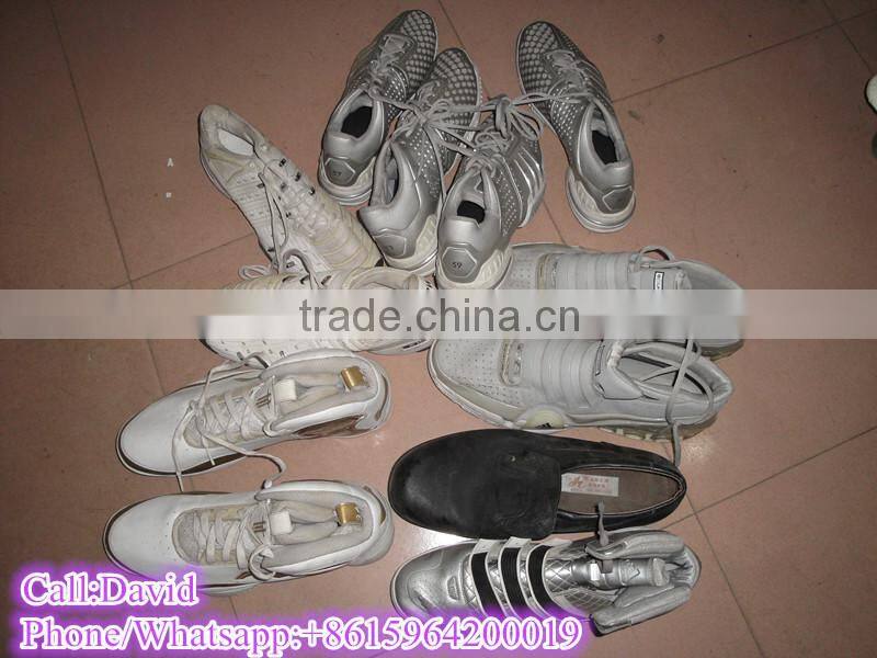 2015 New Arrival Cream Original Second Hand Used Shoes for Sale Cheap Price