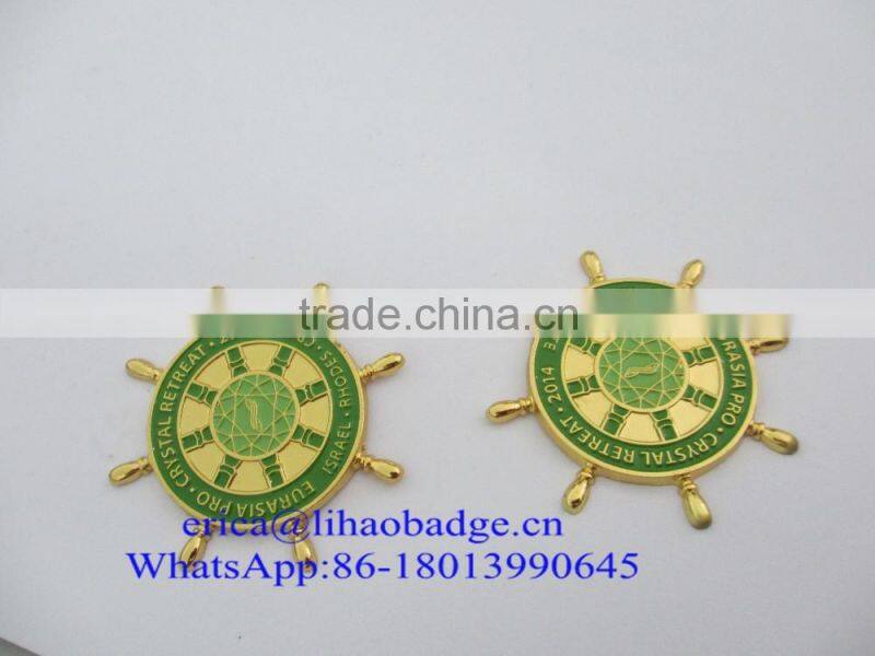 Customized butterfly clutch Lapel Pin Badges no minimum
