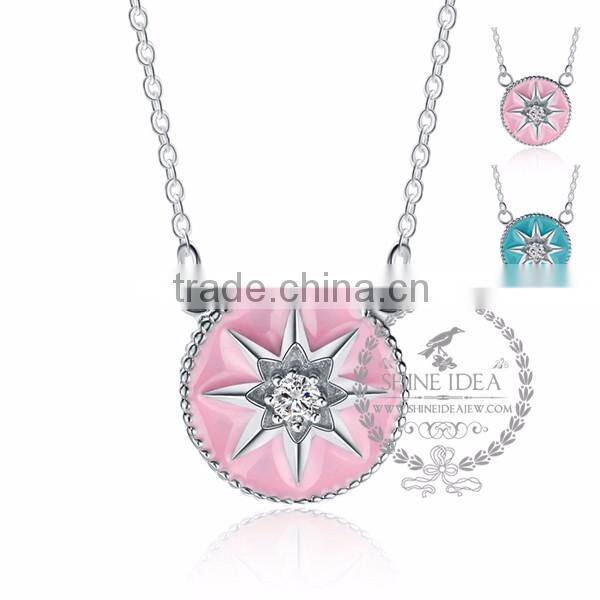 925 sterling silver glue sea star necklace fashion women necklace jewelry supplies 6360480