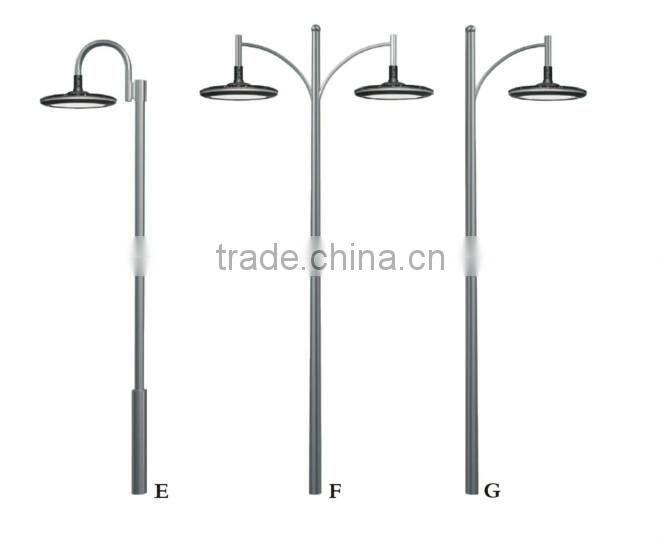 decorative aluminium Garden lamp pole