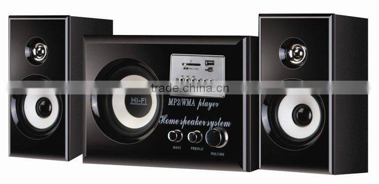 2.1CH multimedia audio SA-19 lcd tv mini dvd combo