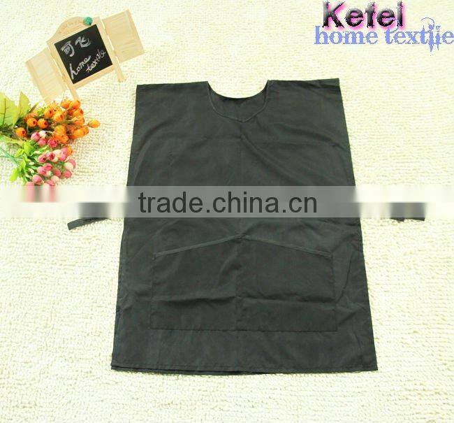 polyester black sleeveless work waistcoat