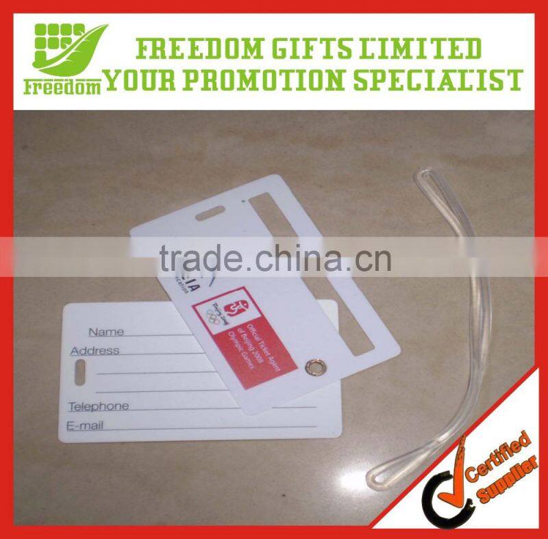 Most Popular Advertising Printing Luggage Tag