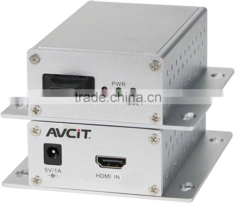 Avcit,ODM/OEM Service,HDMI Extender Signal Extender 1 in 1 out HDMI Extender over Optic Fiber