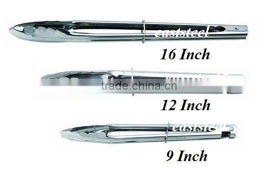 stainless steel food clamp, serving tong, food tongs, pasta tongs