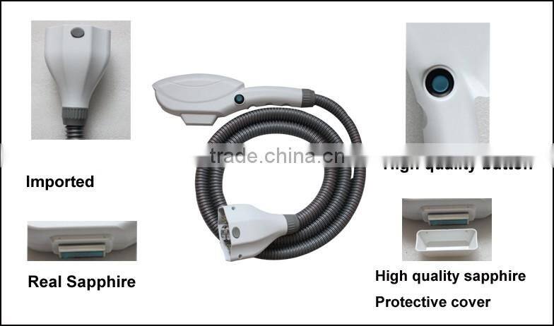 OEM IPL shr hair removal machine Q switched nd yag laser tattoo removal machine