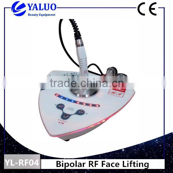 Portable Bipolar RF for Face lifting and skin rejuvenation machine with 2 RF probes