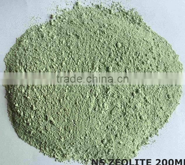 aquaculture zeolite for aquaculture additive and aquatic feedstuff,