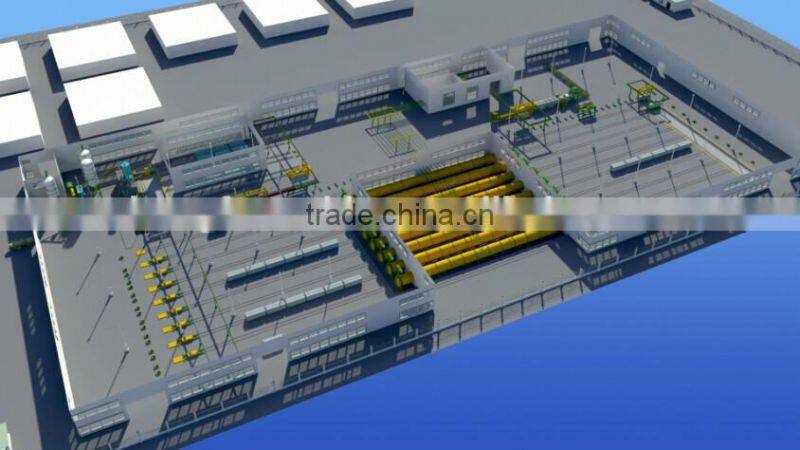 AAC / light weigh block production in Indonesia Djakarta / aerated block making plants office in Djakarta